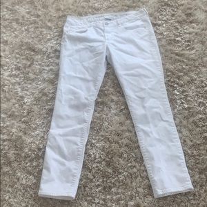 American eagle white stretch jeans